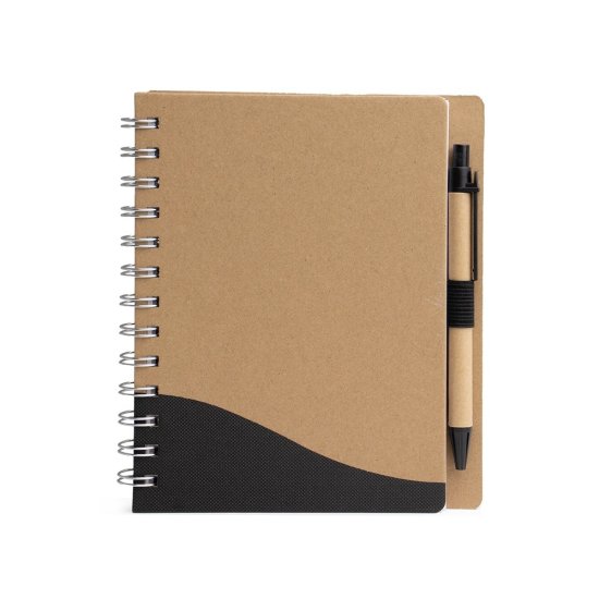 Caderno Ecológico com Caneta Personalizado