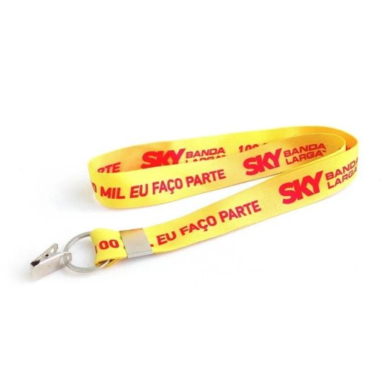 Cordão Poliéster Personalizado Premium