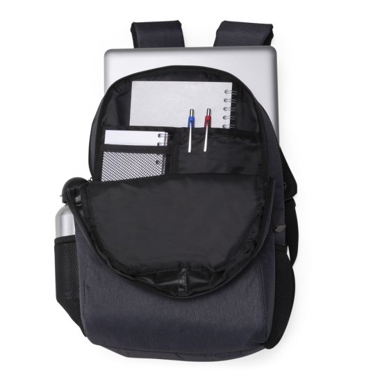 Mochila Poliéster Para Notebook Com Logo Mochila Poliéster Para Notebook Com Logo
